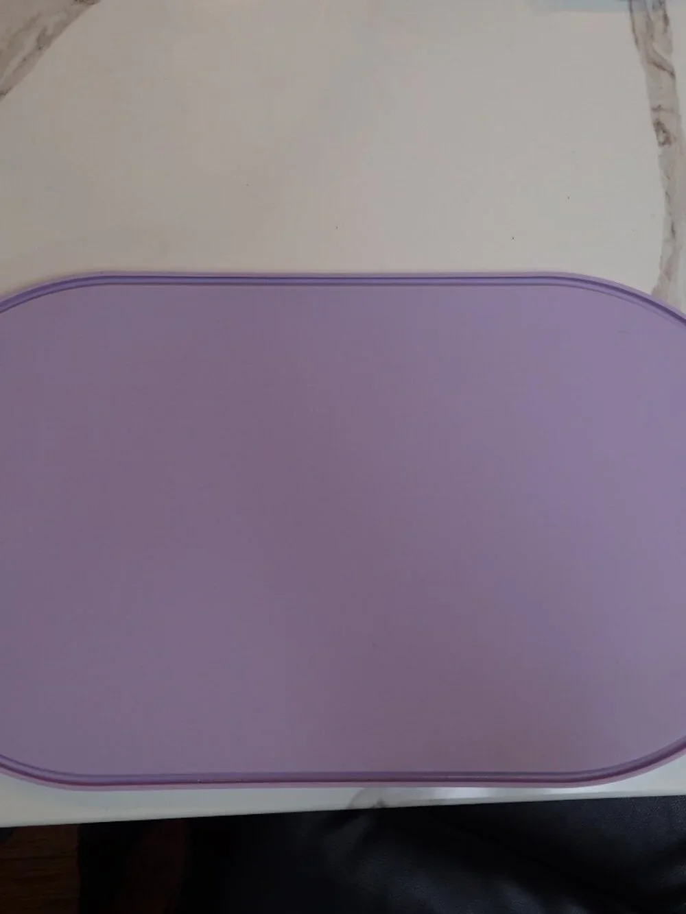 Wild One Stainless Steel Dog Bowl & Mat Lilac/Lavendar